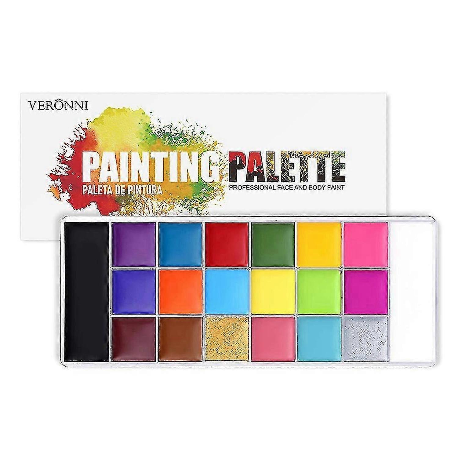 20-farbige Gesichtsfarbe Körperbemalung Ölfarbe Set
