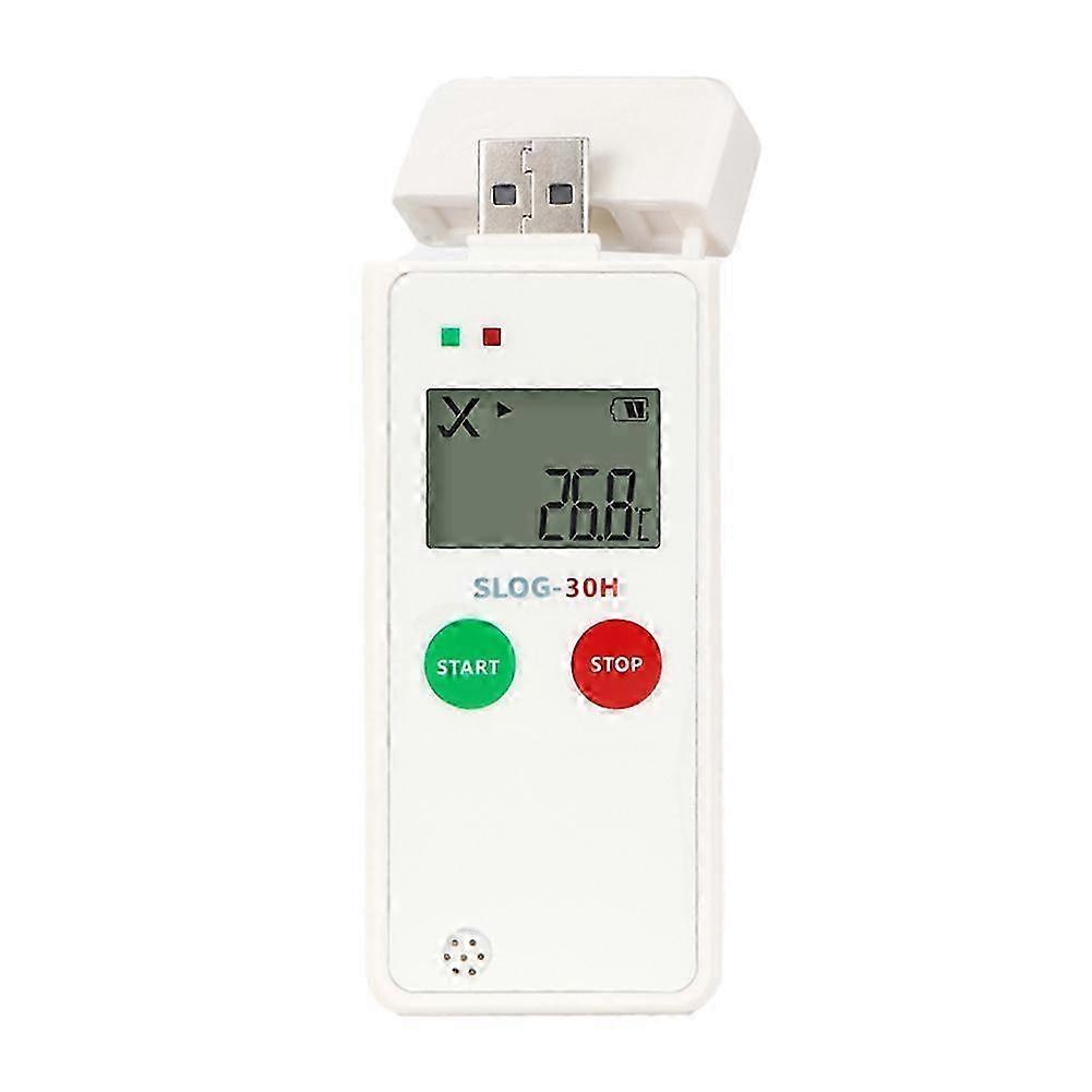 USB Temp Humidity Logger 65000 Points PDF Report