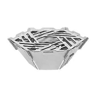 Windscherm voor campingfornuis, roestvrij staal, hittebestendig, 1 stuk, accessoire voor buiten, picknick, barbecue
