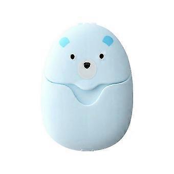 New Travel portable soap paper outdoor soap tablets hand soap cleaningyyc