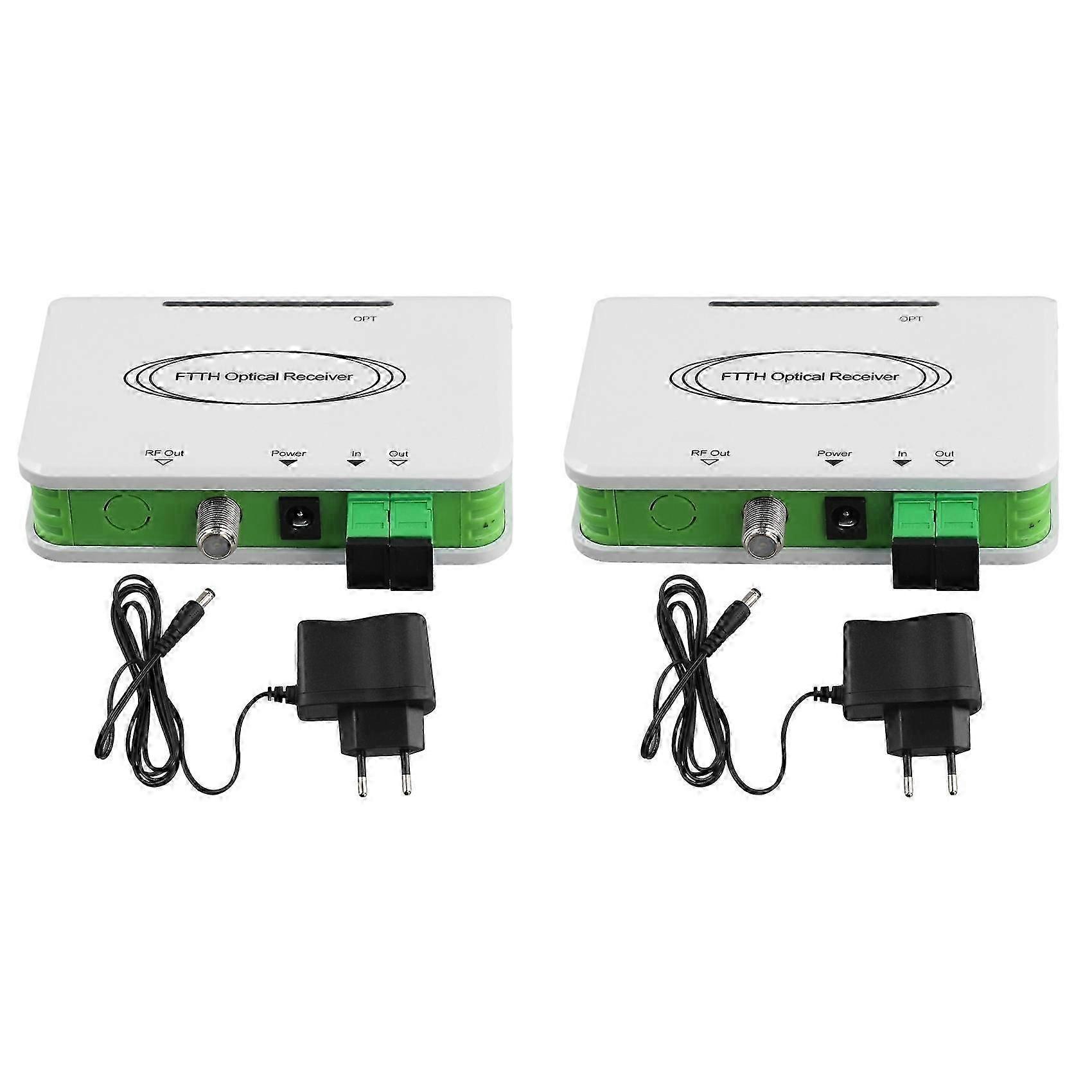 2X CATV System ONU FTTH Optical WDM Receiver Optical Node Active Triplexer SC/APC(A) EU PLUG
