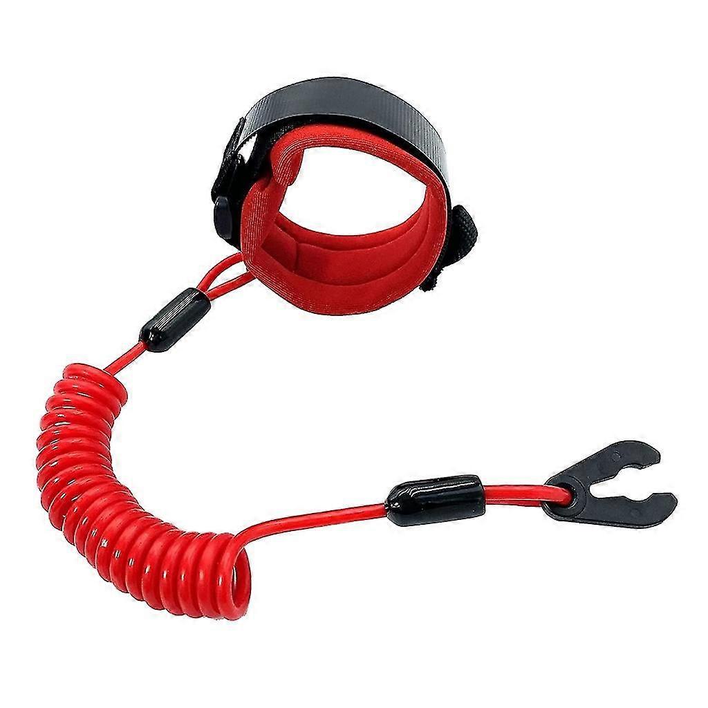 Boat Outboard Engine Lanyard Kill Stop Switch Safety Tether Cord