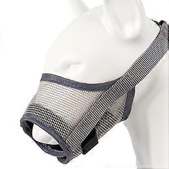 Focinheira de malha macia para cães, ideal para higiene e tosa. Focinheira anti-mordida para cães de grande porte, com proteção respirável e confortável e alças ajustáveis.