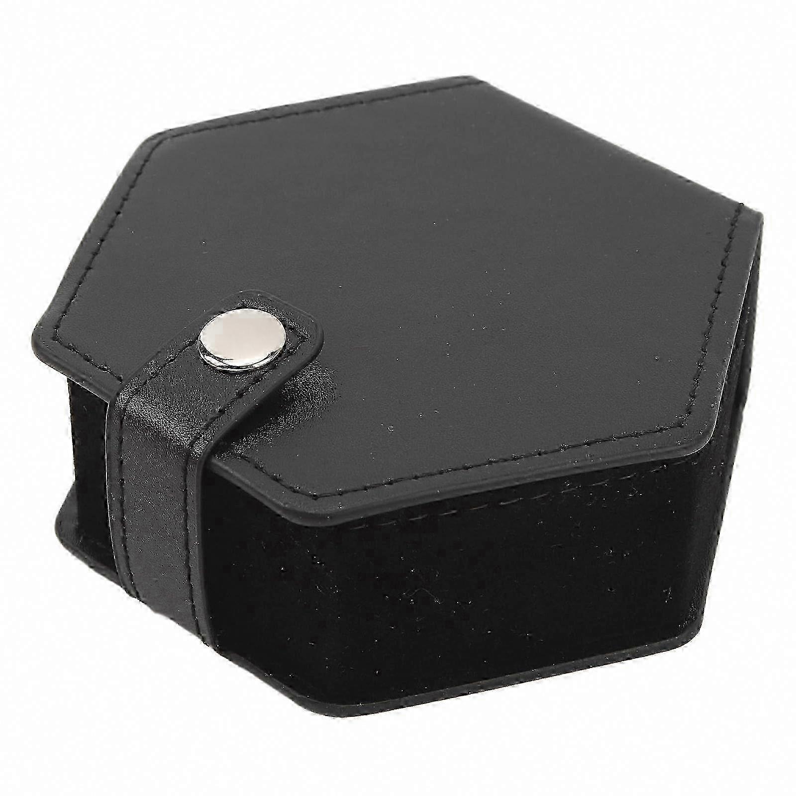 Stable Hex PU Leather Dice Case