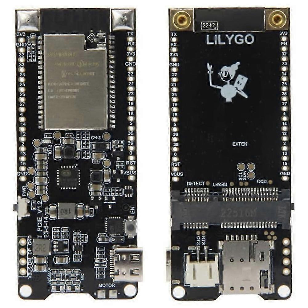 LILYGO T-PCIE CH9102F Development Board IoT Module Compatible with Interchangeable Cellular Modem Modules 4MB