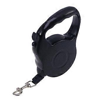 Telescopic Traction Rope Automatic Retractable Dog Leash Belt for Pet Use Black