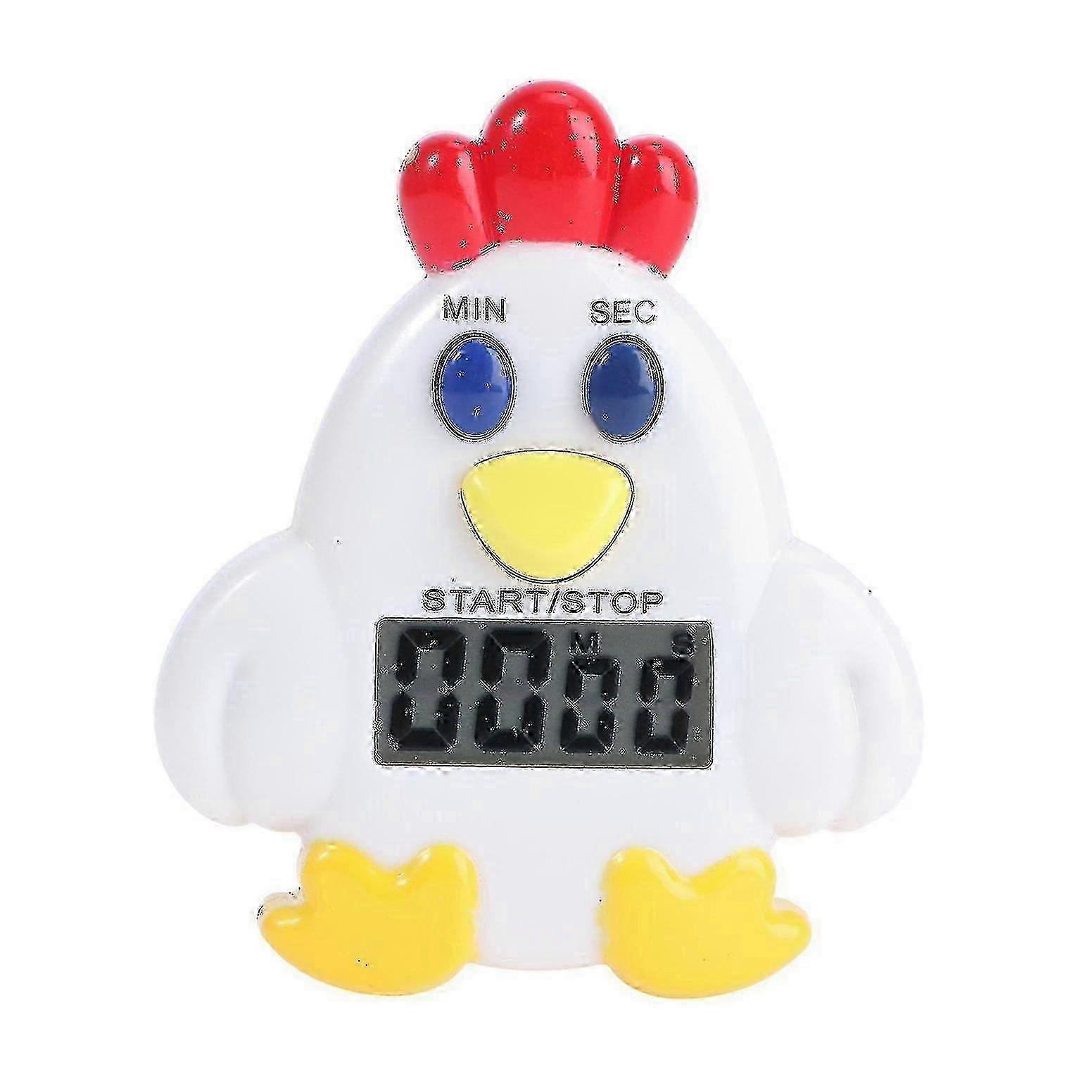 Chicken-Shaped Digital Countdown Timer