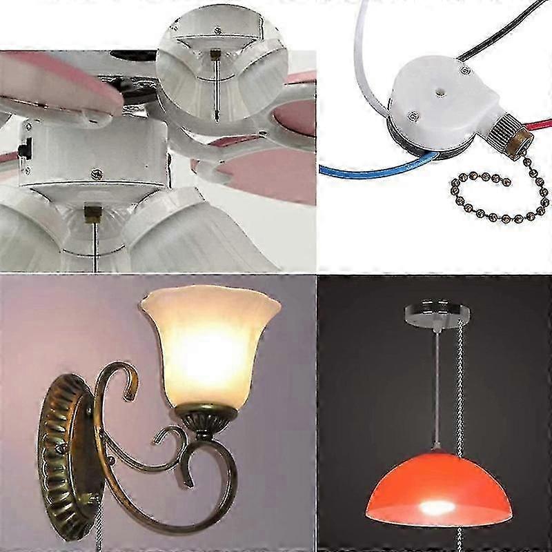 2-Pack 3-Speed Pull Switch for Fans