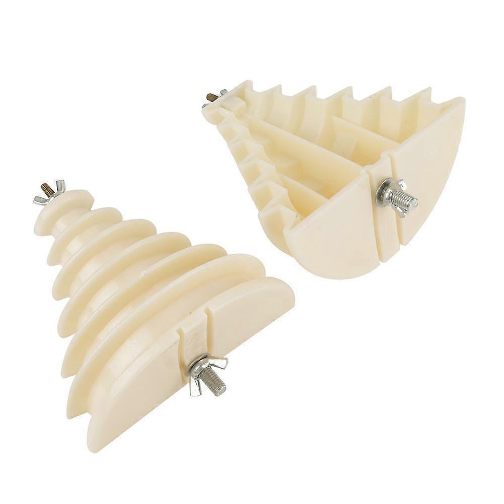 Beige Electrical Machine Plastic Single Phase 6 Layers Coil Wire Winding Mold