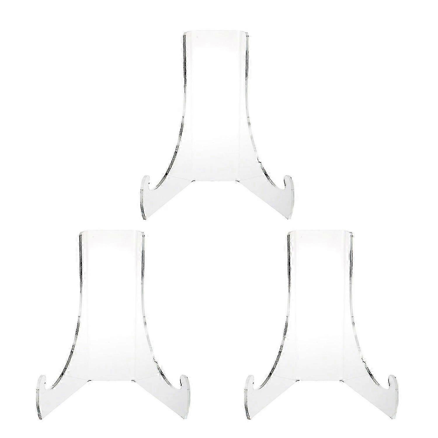 Transparent Acrylic Display Stands Set