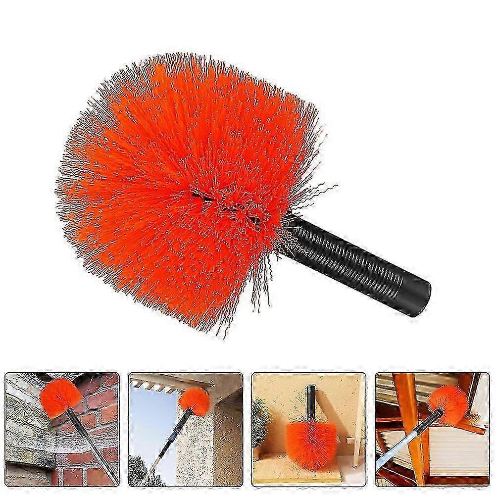 Cobweb Duster Head Spider Web Brush for Wall and Ceiling Cleaning 2Pcs