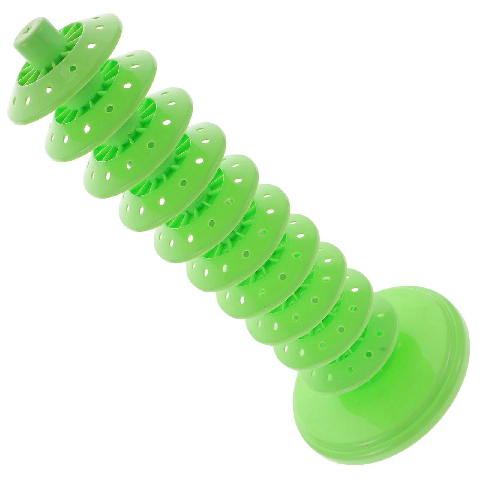 Multi-Layer Lollipop Holder Cake Pops Stand for Display 3Pcs Green PP