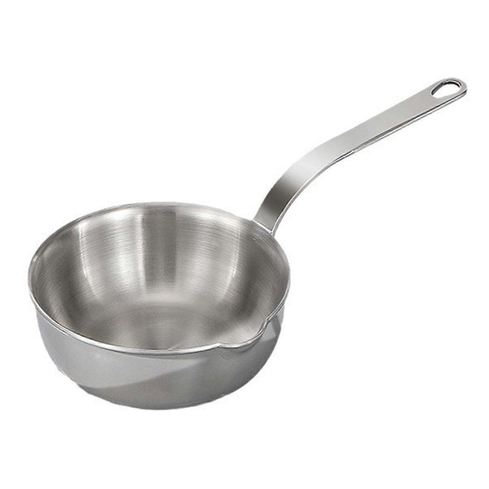 304 Stainless Spouted Frying Skillet