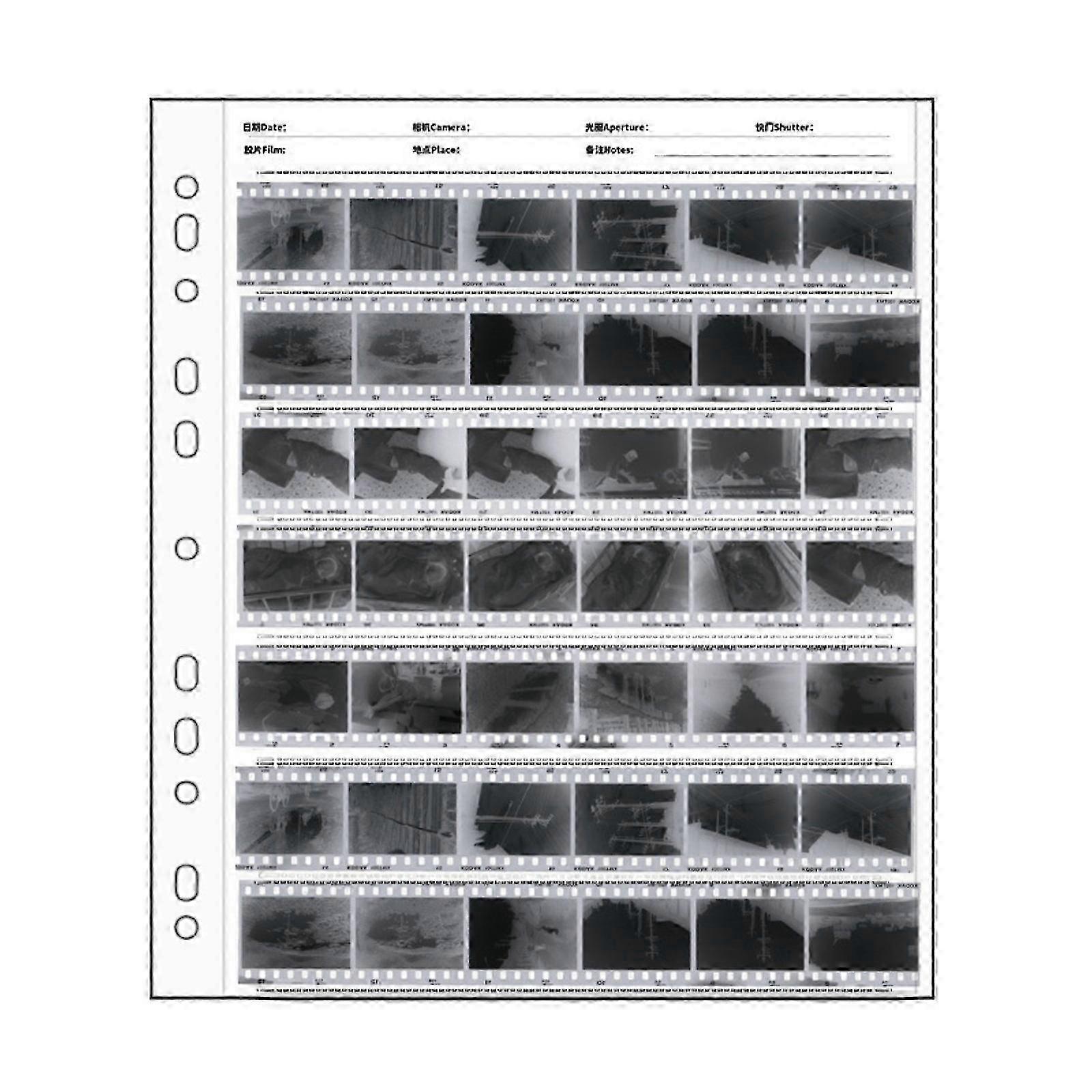 Multi-Format Archival Negative Pages
