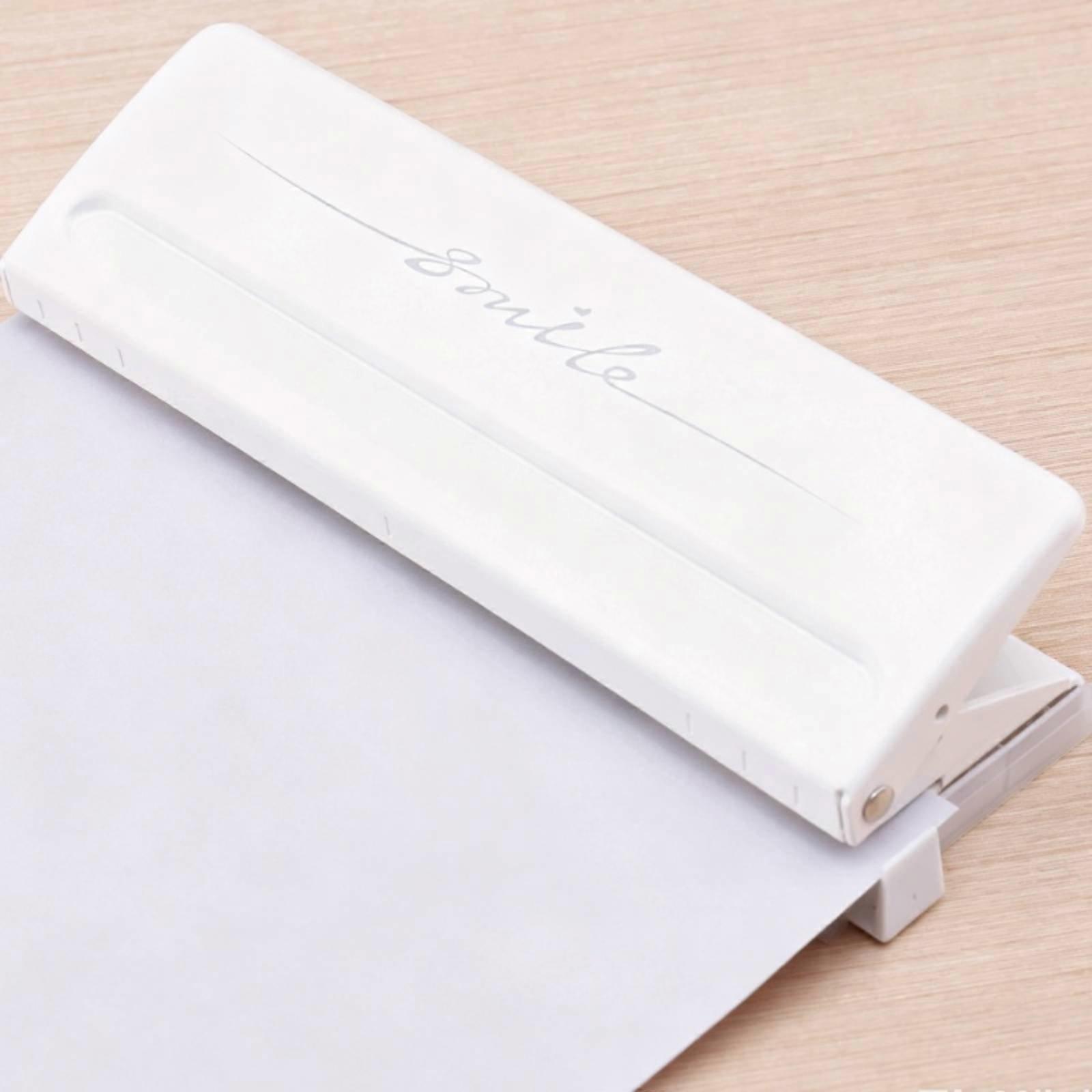 Multi Hole Binding Punch 10-Sheet Capacity Office Supply Stable Base for School