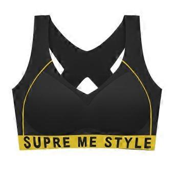Roupa íntima esportiva de tamanho grande para mulheres, com design elegante, sem costuras, ideal para corrida e atividades físicas, com absorção de impacto, efeito modelador e suporte para o seio. Novo modelo de verão.