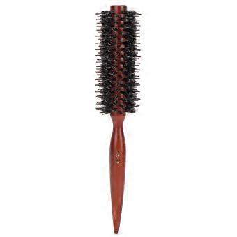Round Styling Hair Brush, Salon Curling Roller Brush with Tail Handle