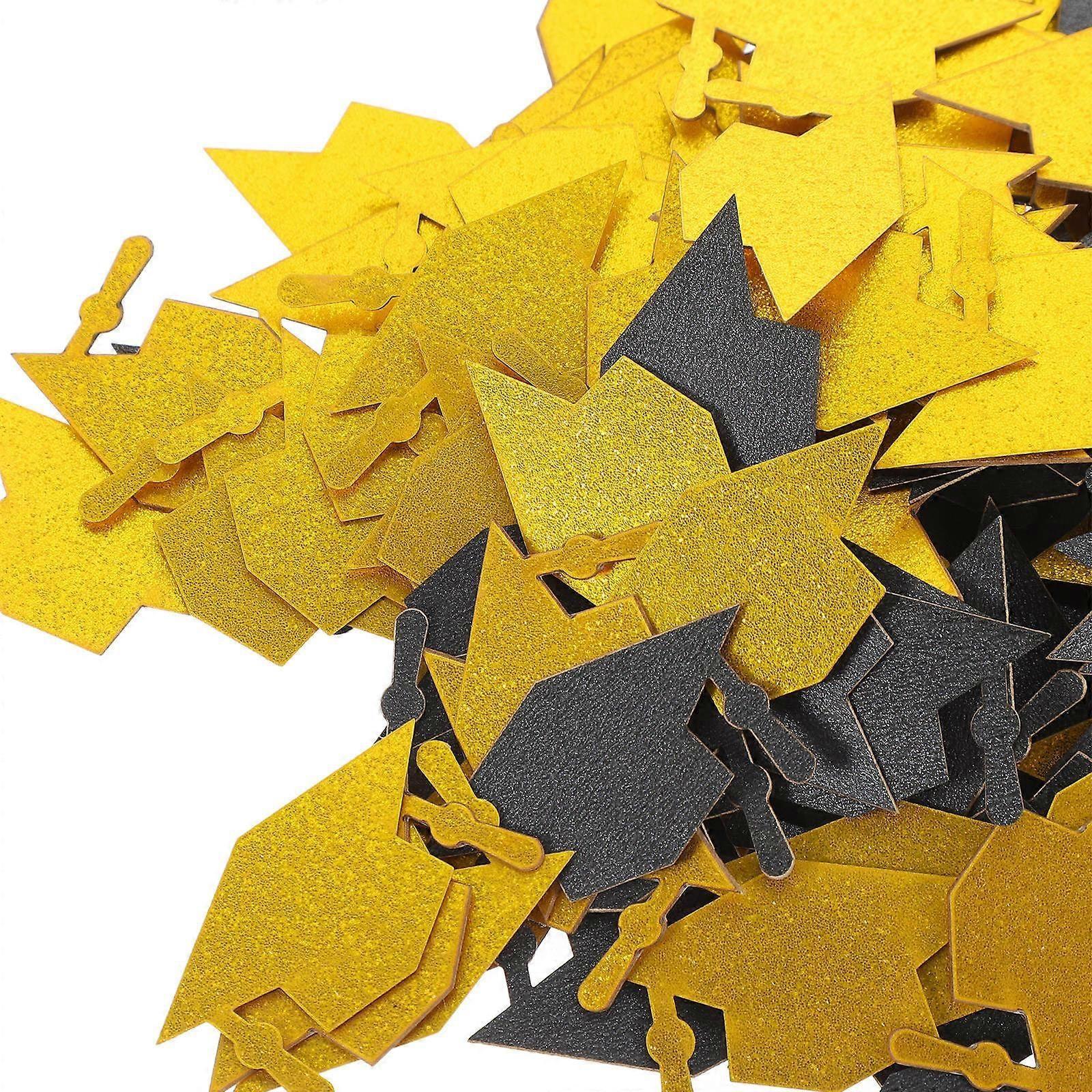 Bachelor Hat Shaped Graduation Confetti compatible with Table Decoration 200Pcs