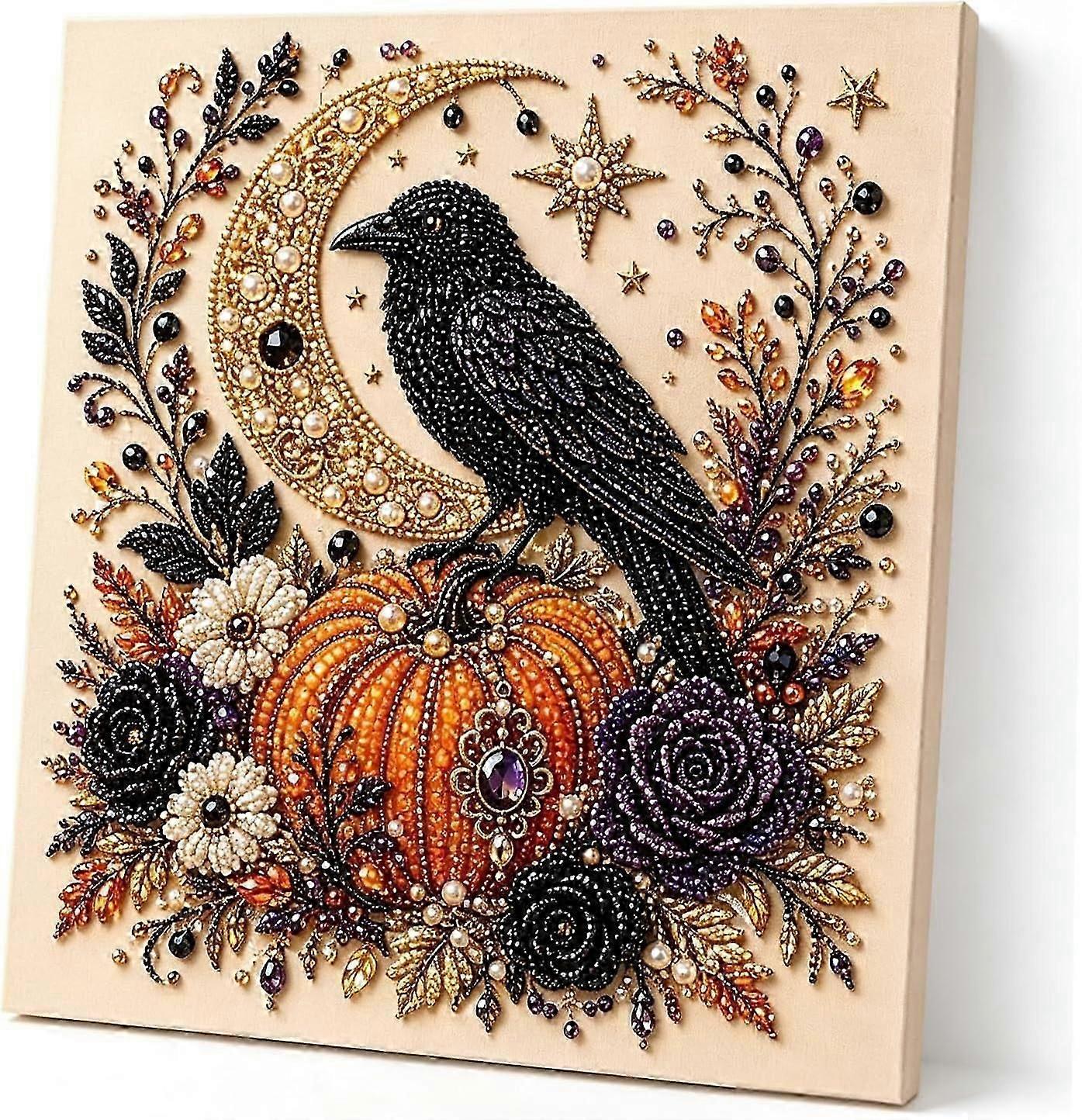 Halloween Pearl Art Ghost Pumpkin Kit