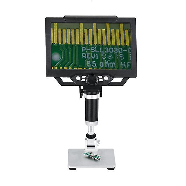 Digital Microscope 12 Megapixel 1-1600x Continuous Magnification Microscope 9-inch Lcd Photo Video Playback Mode 16 Languages