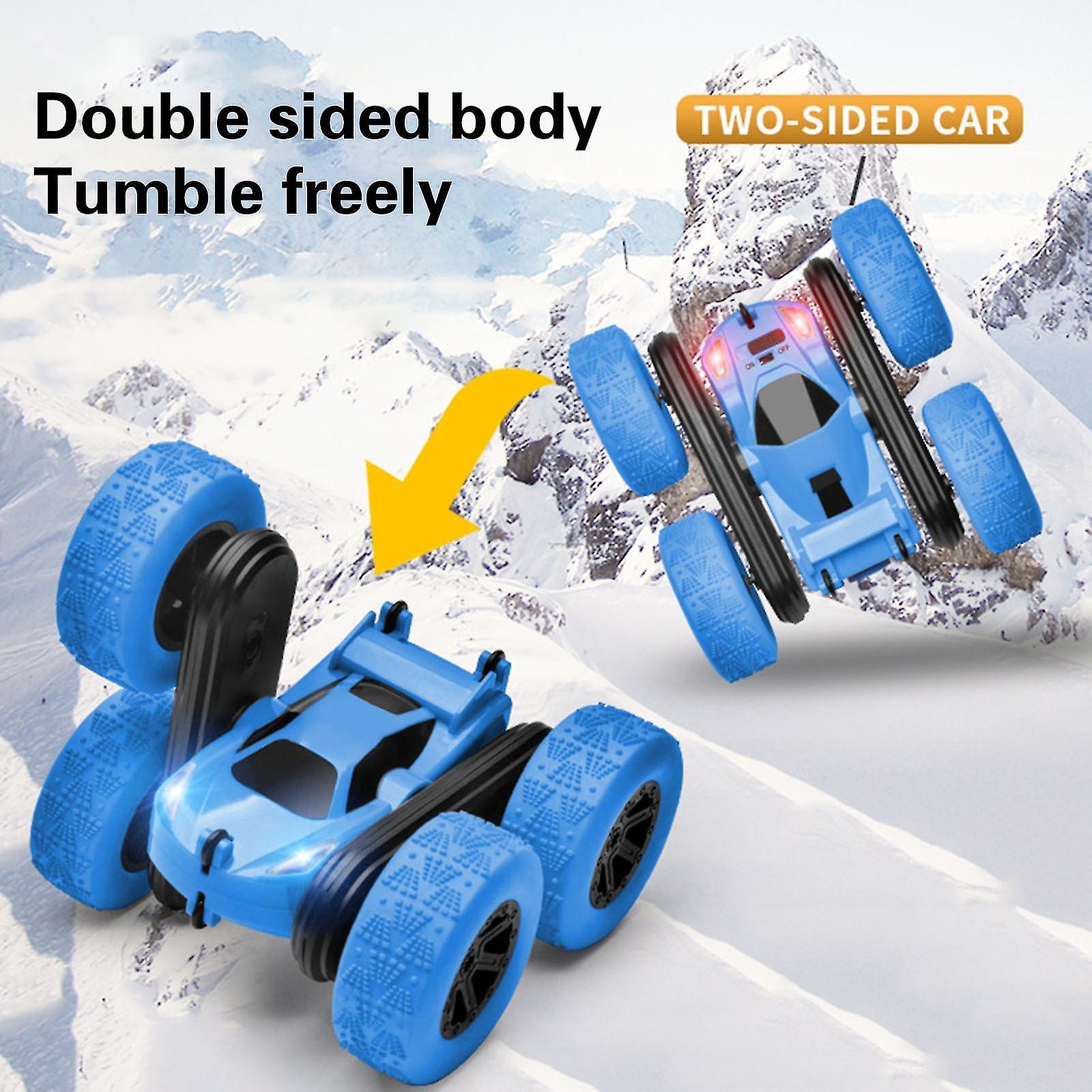 Double-sided 360 Tumbling Bucket Remote Control Spray Can Climb Stunt Car