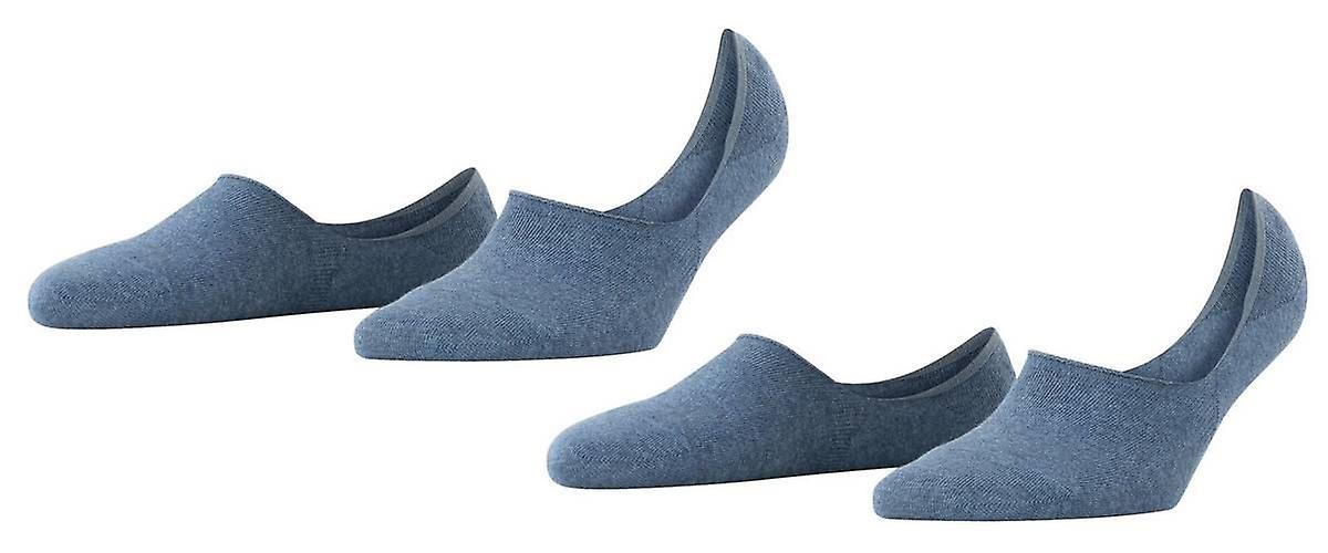 Burlington Everyday Invisible 2er Pack Socken - Light Denim Blue