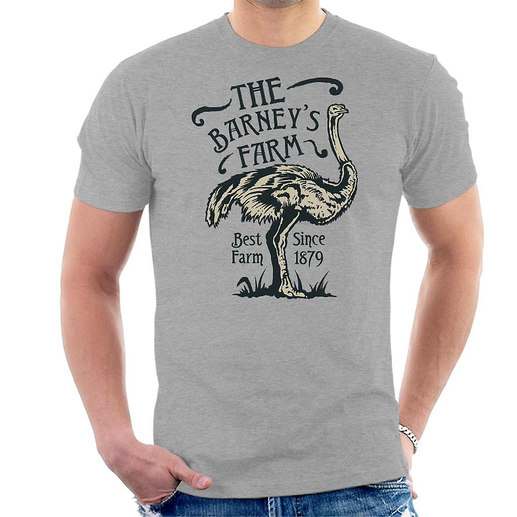 Farma barína pštrosi muži ' s tričko