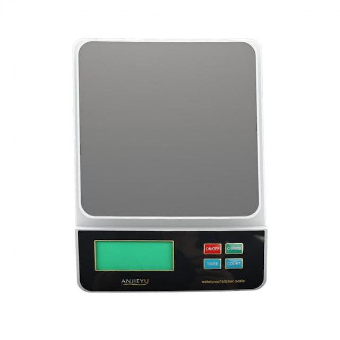 Waterproof, Rechargeable, Titrimetry, Digital Scale, Led Display, Kitchen Scale, No Battery.(silver)