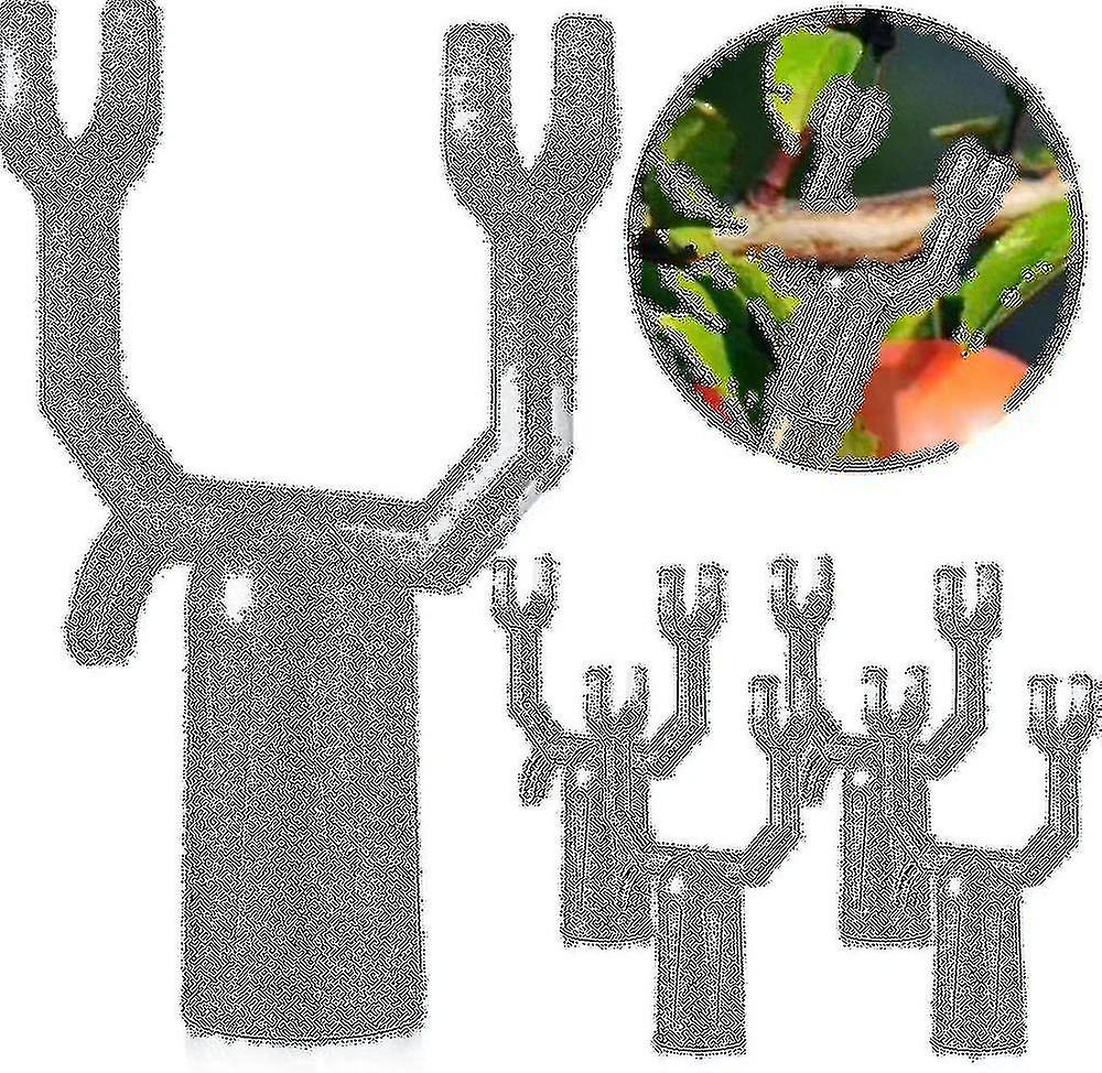 6 Pcs Metal Tree Branch Support, Tree Brace Branch Crutch Tree Straightening Kit For Vineyards, Orchards