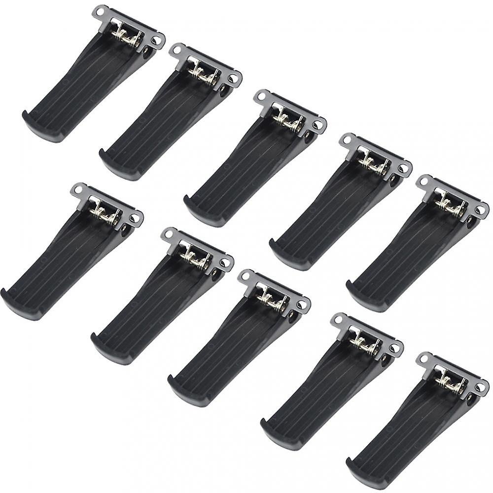10pieces Belt Clip For Baofeng Bf-666s 777s 888s Two Way Radio Walkie Talkie