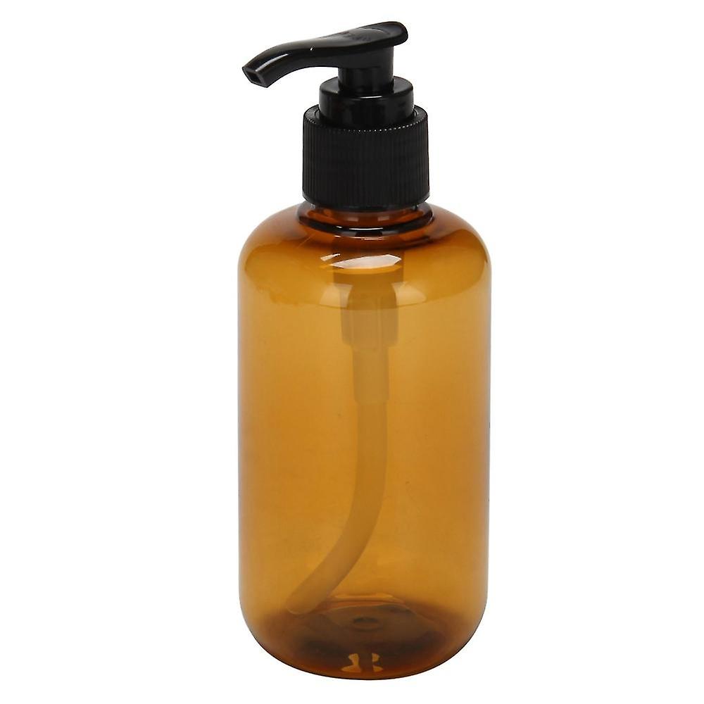 5x 200ml Brown Soap Dispenser Plastic Foaming Liquid Pump Container