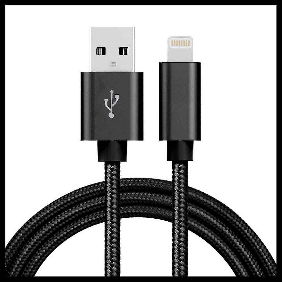 كابل شحن متوافق مع Iphone 14 13 12 11 7 X 8 6s 6 5s [4 حزمة]