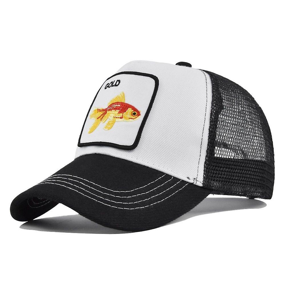 تنفس بطة اللسان قبعة شبكة عين الحيوان عين البيسبول