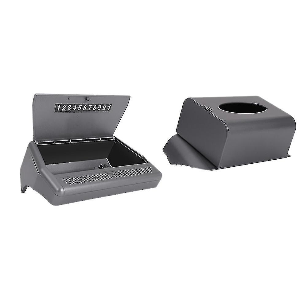 2Pcs Interior Tissue Box Storage Box For Tesla Model 3 Model Y 2021