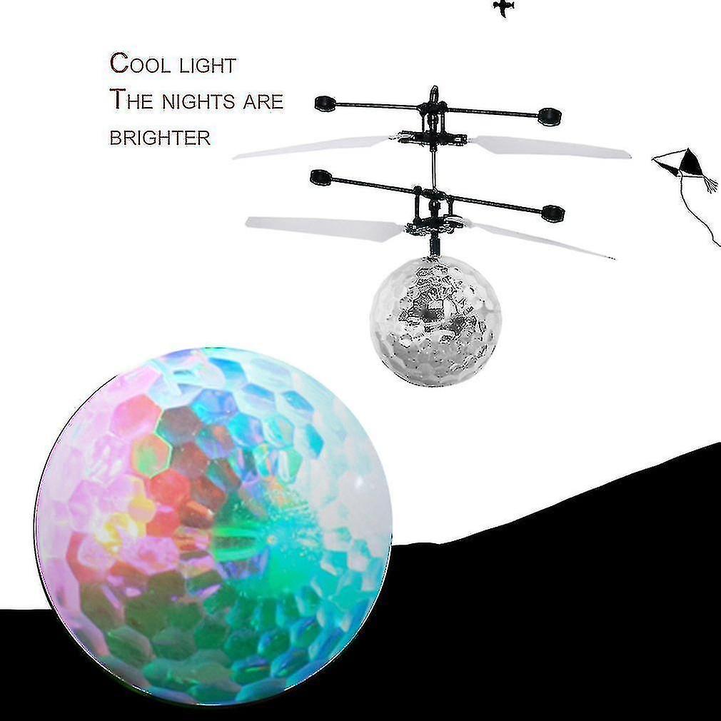 Remote Control Aircraft Infrared Induction With Crystal Ball Led Lighting