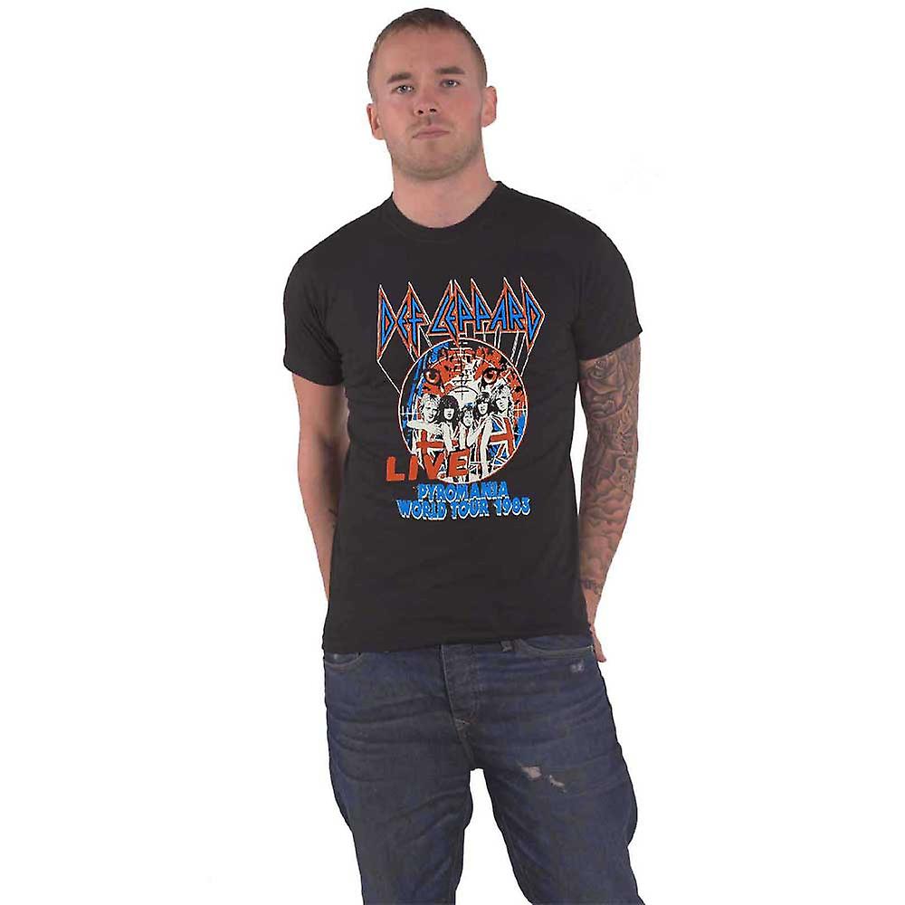 Def Leppard Pyro World Tour T Shirt