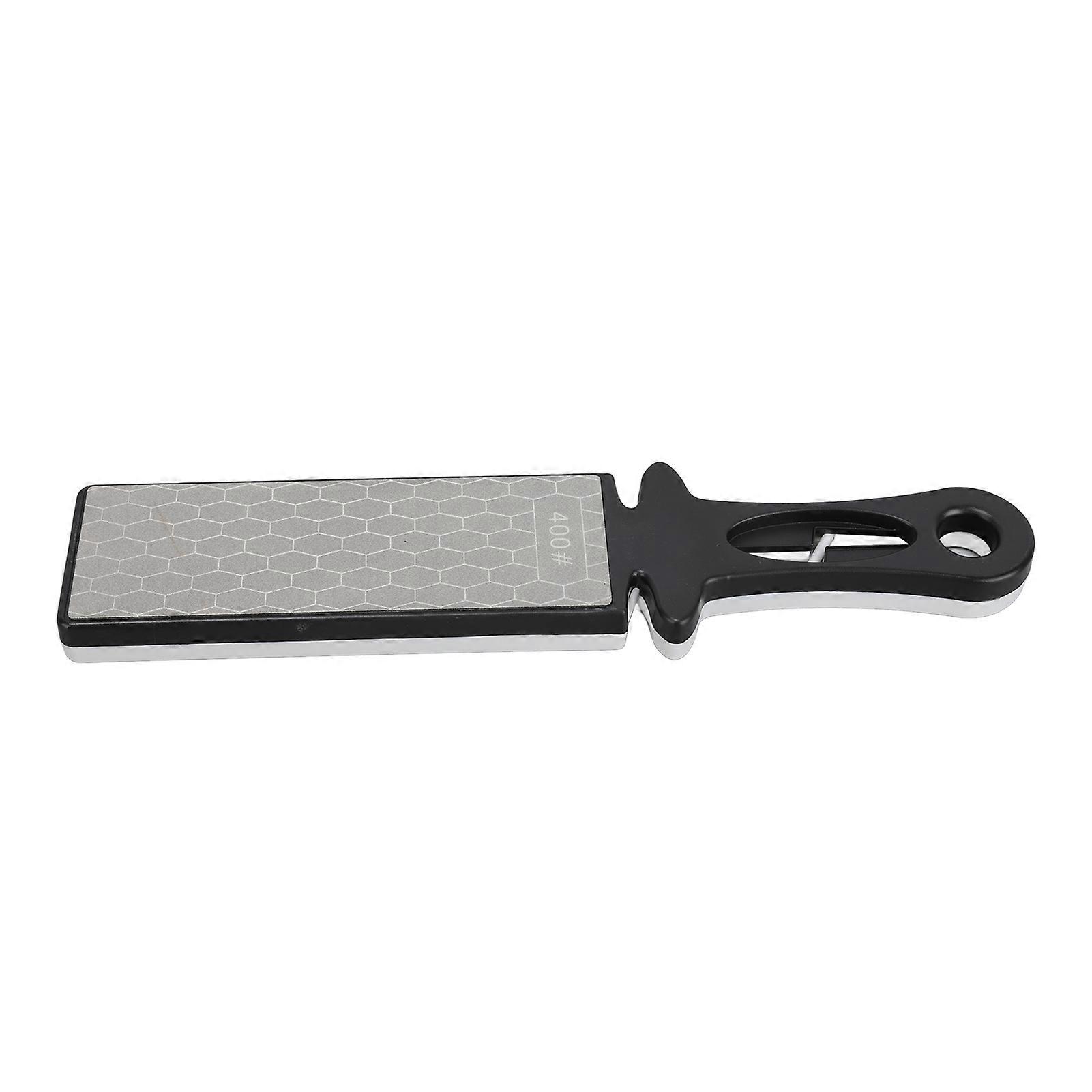 Knife Sharpener Dual Sided Diamond 400 1000 Grit 0.57lb Tool
