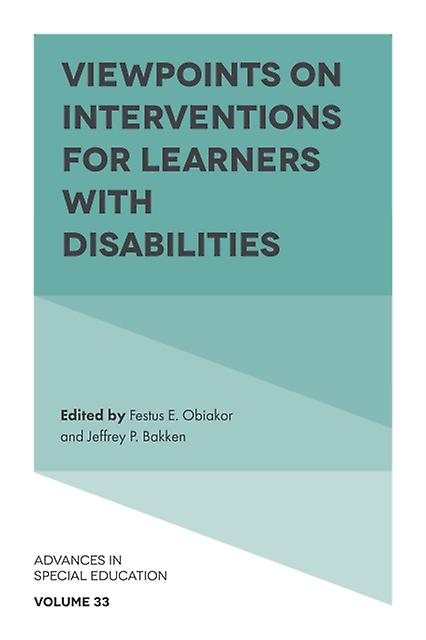 Viewpoints On Interventions For Learners With Disabilities Hardback Book