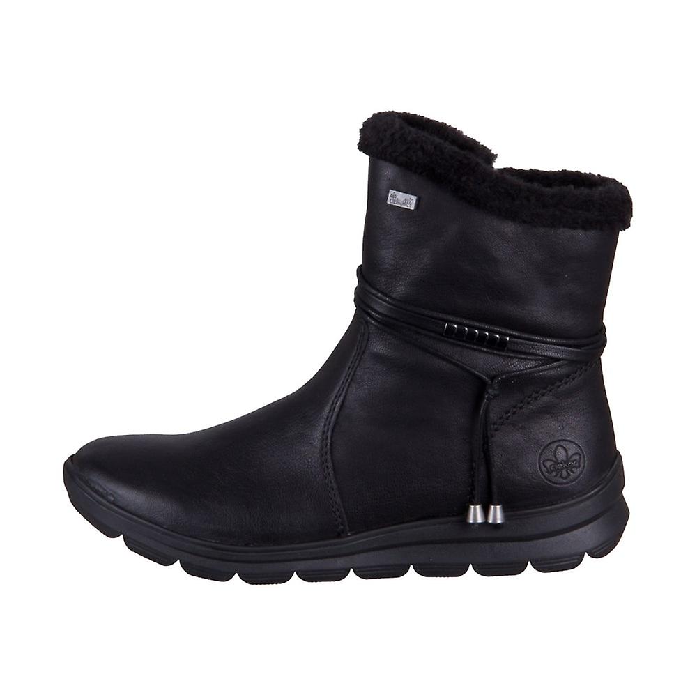Shoes Rieker Schwarz Kuwait Rabbit Z007000