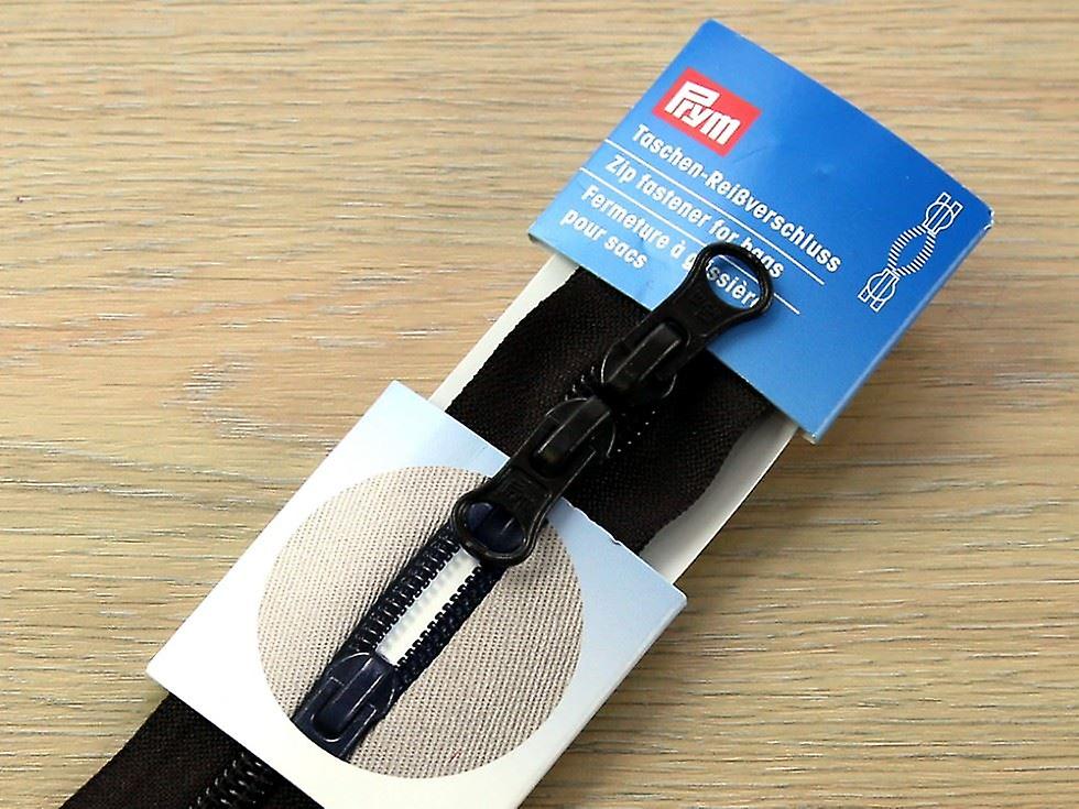 Prym 2 Way Bag Zips Fastener Dark Brown - 60 cm - each