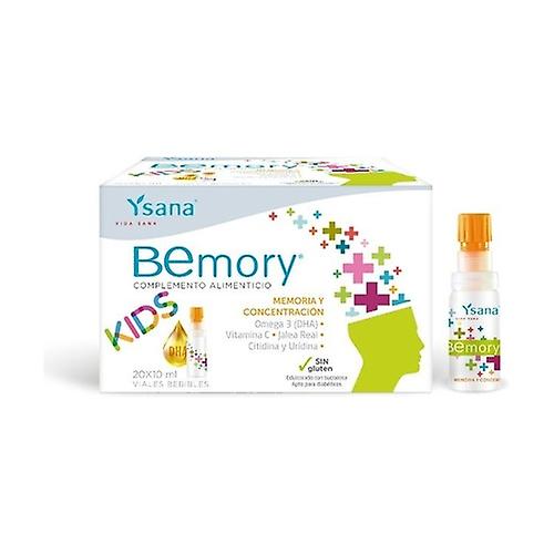 Bemory kids memory and concentration 20 vials of 10ml