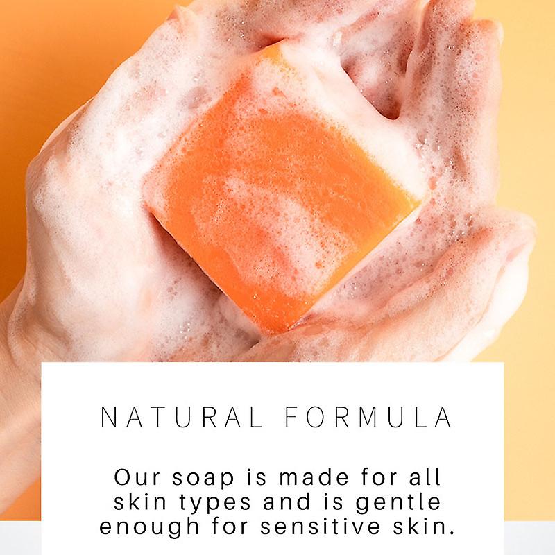 Turmeric Soap Exfoliate Hydrate Moisturize Deep Cleansing Skin Care For Body Face Wash 100g