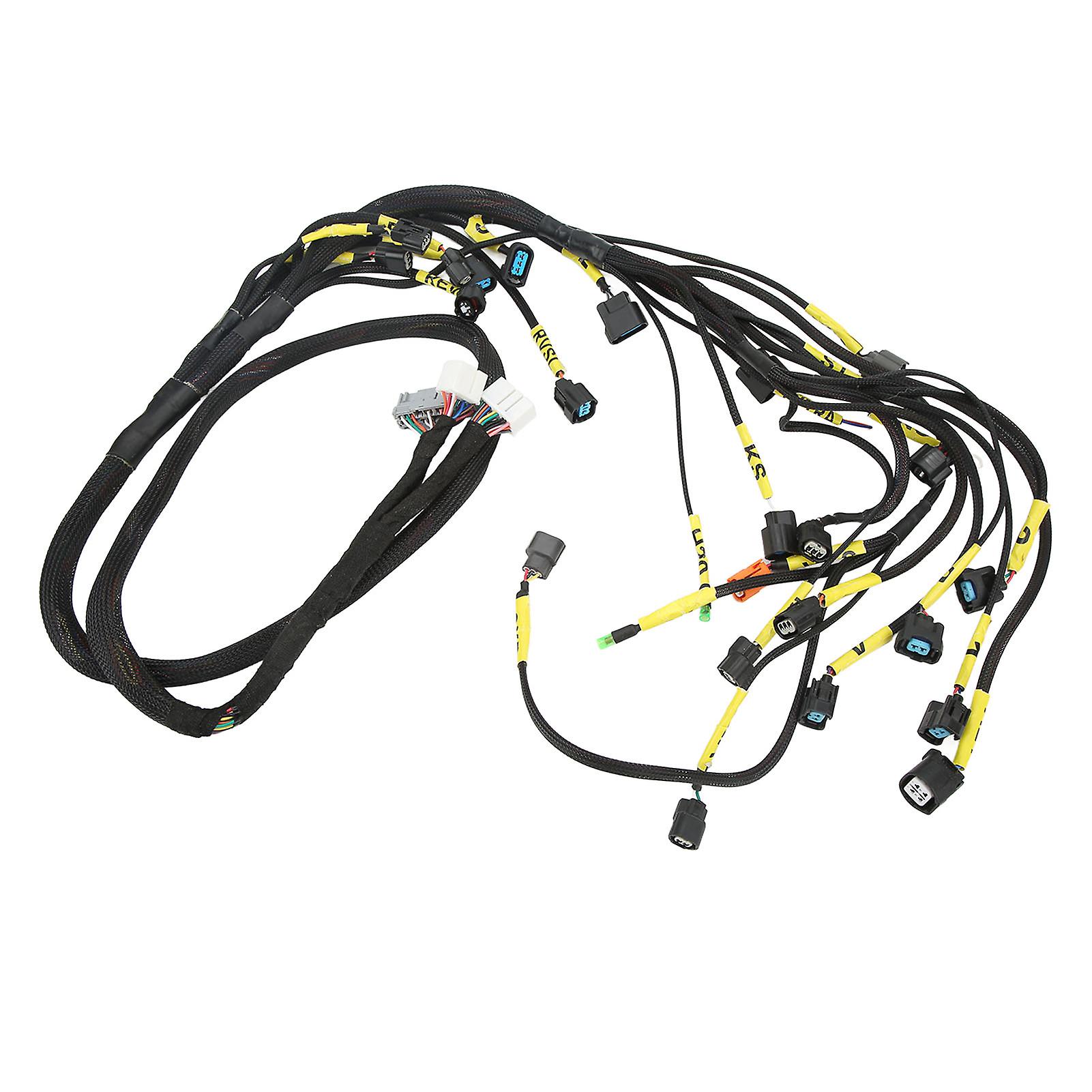 Engine Cable Harness Flexible Insulation Engine Wiring Harness Replacement for Acura K20 K24