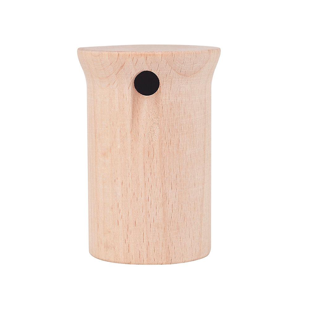 Preschool Toys Wooden Round Bird Beeper Bird Caller For Orff Musical Instruments