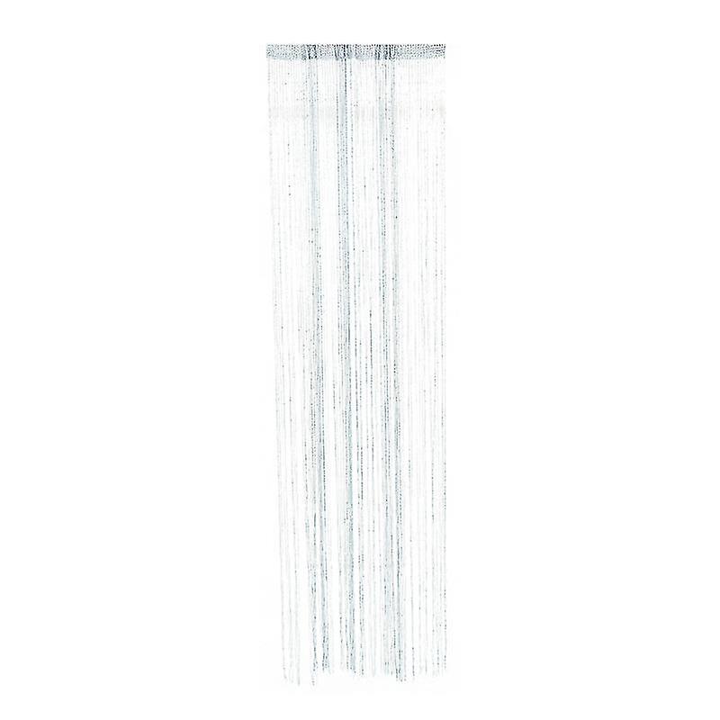 200X100x0.5cm Silver Grey Window Treatment Replacement Parts Home Curtain Decorative Tassel String C