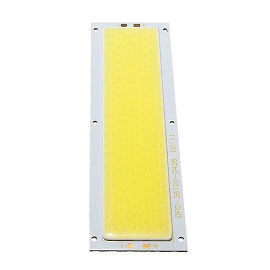Durable 12-24V 1000LM 10W COB LED Bande lumineuse Puissance Lampe Puce Chaud Blanc Froid