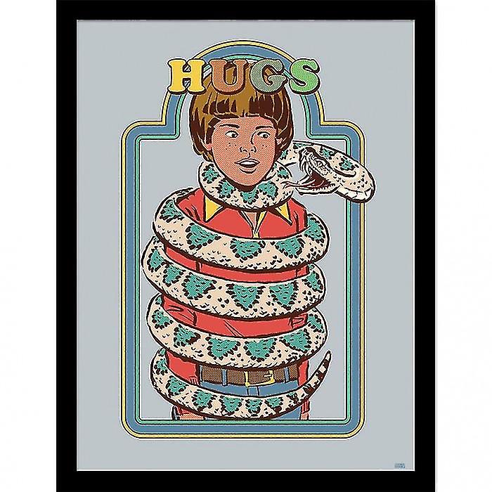 Steven Rhodes Hugsss Framed Poster