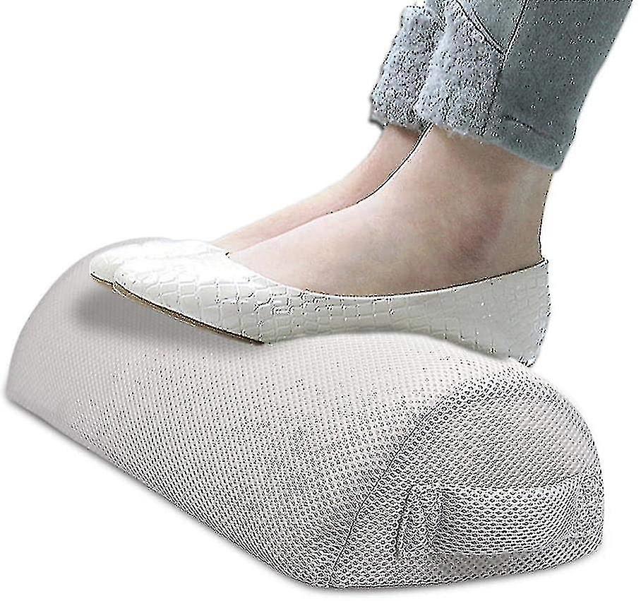Footrest Pillow Under Desk, Half Cylinder Memory Foam Foot Stand With Non-slip