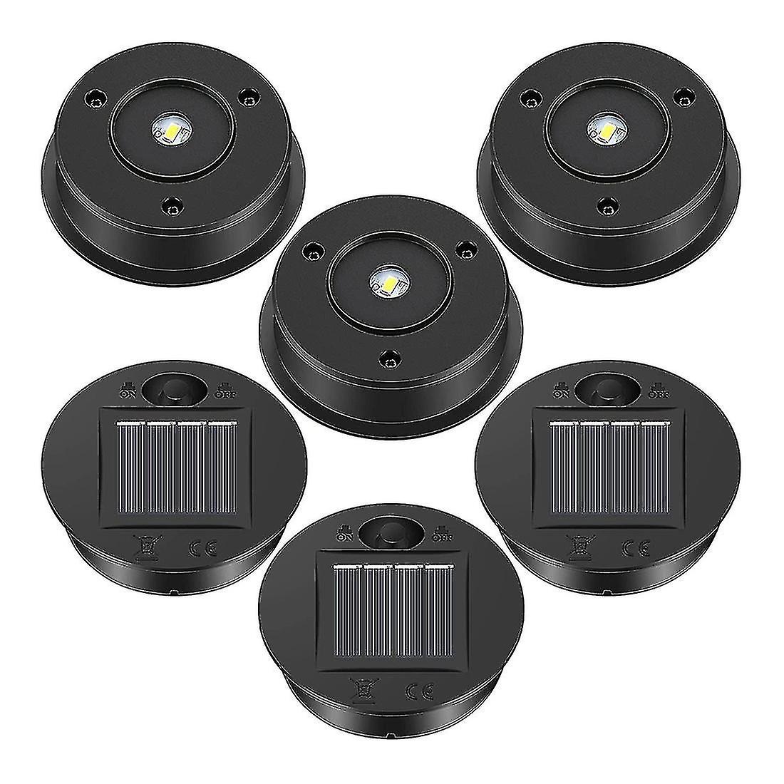 6 Pcs Solar Lights Remplacement Top 7 Solar Lantern Parts Led Solar Panel Lantern Lid Lights Compatible Out-a