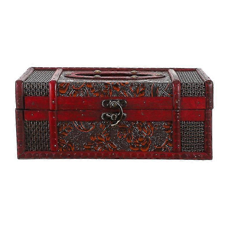 1pcs Paper Towel Holders,  Retro Tissue Box